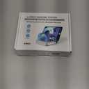 Charging Station for Multiple Devices - 4-Port 20W PD USB-C Charger for iPhone iPad Smartphones Tablets,Universal Compatibility, Detachable Baffle Design (grey)