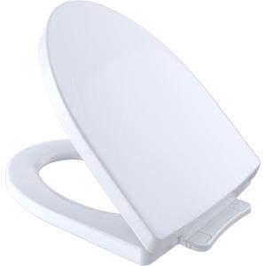 TOTO SS214#01 Soiree SoftClose Elongated Toilet Seat, Cotton White