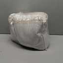 Stonewashed Linen Fringed Tablecloth, 9'x12', Natural