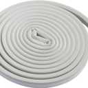 M-D Building Products 05686 5/16 in. x 19/32 in. x 10 ft. White Premium Thermoplastic Rubber Platinum Window Seal for Large Gaps