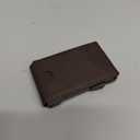 Wallet for Men RFID Wallet with 2 ID Windows & Money Clip, Slim Pop Up Card Holder for 10-12 Cards, Bifold Minimalist Smart Wallet for Front Pocket, Compact Metal Credit Card Holder, Gifts for Men (Coffee)