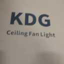 KDG 15.8" Low Profile LED Ceiling Fans with Light, Reversible Flush Mount with Remote and 6 Winds Speeds Fan Lighting, 3 Colors Dimmable for Bedroom, Living Room, Kids, Dinning Room, Kitchen (Black)