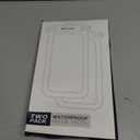 Hiearcool Waterproof Phone Pouch, Waterproof Phone Case with Crossbody Lanyard Compatible for iPhone 17 16 15 14 13 Pro Max Up to 8.3", Cellphone Dry Bag Travel Essentials for Beach, Clear, 2Pack