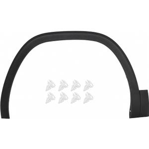 NLQR Front Drive Side Wheel Arch Fender Molding, Fit for Volkswagen Atlas 2018-2021, Replace 3CN853717B9B9 VW1290107 17010798, Front Left Fender Molding Trim