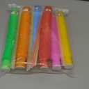 42Pcs LED Glow Sticks Pop Tubes Pack - Light up Party Favors for Kids 4-8 8-12, Toddlers Goodie Gift Bag Stuffer Fillers, Neon Party Decorations Toys Gifts for Halloween, Birthday, Dance