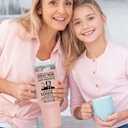 Christmas Gifts for Mom from Daughter, Son, Kids - Great Mom Coffee Tumbler on Birthday, Christmas, Durable Stainless Steel, Insulated for Hot or Cold Drinks, Ideal Gift for Mothers 40oz, Pink