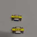 VGA Female to Female Adapter, VGA Coupler HD15 Mini Gender Changer VGA Cable Extender Connector for Monitors Projectors Equipment Cable