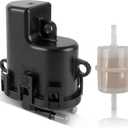 25 393 16-S Fuel Pump Fuel Filter Kit for Kohler ECH630 ECH650 ECH680 ECH730 ECH740 ECH749 ECH940 ECH980 ECV630 ECV650 ECV680 ECV730 ECV740 ECV749 Replace 25 393 09-S 25 393 10-S