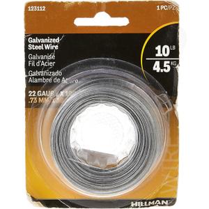 Hillman Steel Wire 100' 22 Ga Galvanized 10 Lb Carded