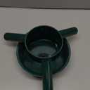 Sliner Christmas Tree Stand Christmas Tree Base Holder Stand for 8ft Tree Christmas Tree Decorations Fits up to 4.3" Less Real and Artificial Tree Base Stand for Xmas Tree up to 120 Lbs(Green)