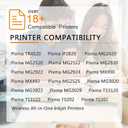 Inktopia Compatible Ink Cartridge Replacement for Canon 245XL PG-245XL PG245XL PG-243 for Pixma MX492 MG2522 MG2922 MG2920 MG2520 MG2420 MX490 MG2525 Printer (2 Black)