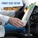 Randconcept - Cup Holder Tablet Mount for Car and Truck Tablet Holder with Heavy Duty Cup Holder Base, Compatible with 4.7-12.9 inch iPad pro iPad mini ipad 9th gen