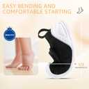 Baby Barefoot Shoes Boys Girls Wide Toe Box Toddler Sneakers for Outdoor Non-Slip with Hook and Loop Black Infant 9-12 Months