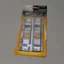 Prime-Line N 6560 Stamped Steel, Adjustable, Closet Door, Floor Guide (2 Pack)