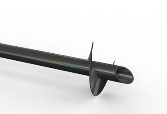 Helical Pier With Top For Foundation, Size 47" Inch Length