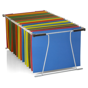 Officemate Universal Hanging File Frame, Letter and Legal Size, Rails 24 to 27, Steel, 1 Set (91966)