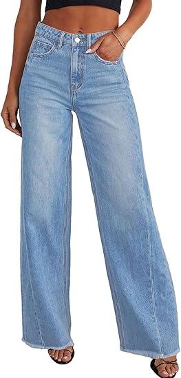 Simplee Womens jeans blue L Simplee Womens jeans blue L