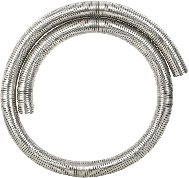 Universal stainless steel Exhaust Flex Pipe Flex Tube-72" 6 Feet Length 1.75" ID