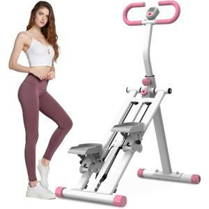Stair Stepper for Home, 265lbs Vertical Climber Machine for Full-Body Exercise, Resistance Home-Upgrade Climber Fitness Equipment with Stable Frame Adjustable Handlebar for Women Men