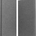 UMIACOUSTICS 2 PCS Acoustic Panel, 47.2" x 23.6" Fiberglass Sound Proof Wall Panels, Sound Absorbing Panels for Studios, Office, Home Theater. Charcoal Grey