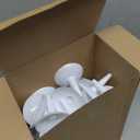 100 Pcs Candlelight Service Bulk, Church Vigil Plastic Candle Holders, Candlelight Service Drip Protectors Convenient for Church, Vigil, Memorial, Christmas Eve, Wedding, Party Candles