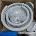 AerWo Balloon Arch Kit Balloon Arch Stand with Base, 9.35Ft & 6Ft High Free Bending Half Arch Balloon Stand for Wedding Birthday Party Baby Shower Yard Lawn Christmas Decorations