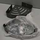 VOLPONE Corner Shower Caddy Suction Cup Shower Shelf Corner No Drilling Bathroom Shower Organizer Storage Rack Adhesive with Towel Bar Hooks (2-Pack, Matte Gray)