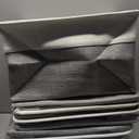 Pack of 10 Large Cotton and Linen Laundry Basket Lightweight Storage Container with Handles for Clothes Toys and Sundries for Home College Nursery and Bathroom Use