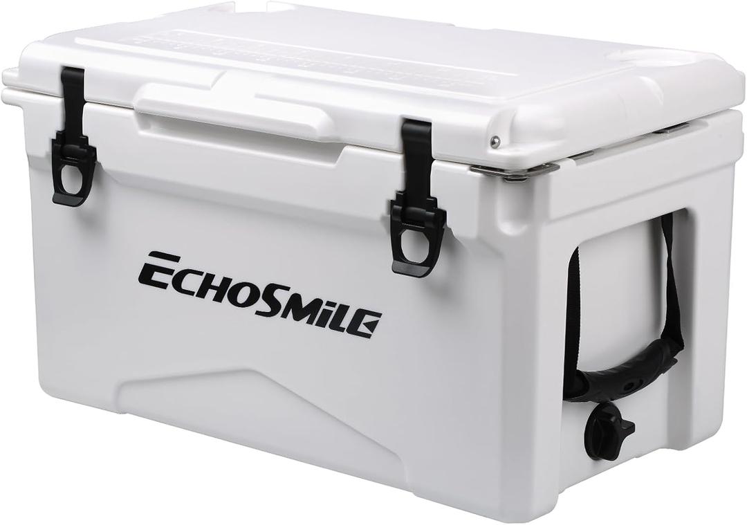 EchoSmile 30 Quart Rotomolded Cooler, Built to Stand up to The Rigors of The Journey