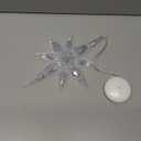 Mudder 10.8 Inch Christmas Window Star Lights Large Hanging Bethlehem Star Tree Topper Decoration Christmas LED Window Lights Silhouette Decoration(Rainbow Color,1 Piece)