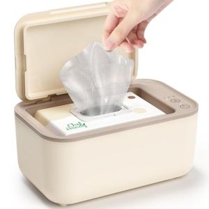 Baby Wipe Warmer, Wipe Warmer and Baby Wet Wipes Dispenser, 3 Mode Temp Control, Large Capacity, Evenly Overall Heating, Silence for Babies, Portable Diaper Wipe Warmer with Changing Light (Yellow)