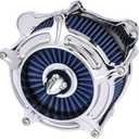 Air Cleaner Motorcycle Air Filter Intake System Kit Fit for Harley Davidson Touring Models 2008-2016 (Chromed Silver)