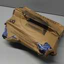 Everlasting Comfort Stadium Seats with Back Support - Adjustable Memory Foam Bleacher Chairs with Back and Cushion, Portable, Easy Folding Stadium Seat Cushion with Storage Pocket (16 inches x 17 inches x 15 inches, 02. Blue)