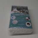 SLUMBRAE MATTRESS TOPPER COVER  White QUEEN 2 inch