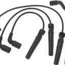 ACDelco 974A Professional Spark Plug Wire Set, Black