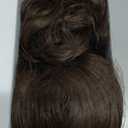 Flufymooz Ponytail Extension, 14 Inch Short Drawstring Ponytail Hair Extension for Women, Soft Synthetic Pony Tails Hairpiece for Women (Chocolate Brown)