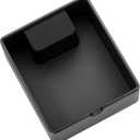 Normcore Compact Espresso Knock Box, Metal Coffee Knock Box, Heavy-Duty Knockbox, Anodized Aluminum, Espresso Accessories for Coffee Grounds, Black