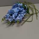 IPOPU Blue Delphinium Artificial Flowers,6PCS Faux Snapdragon Flowers 33" Silk Larkspur Flowers for Tall Vases Wedding Party Home Table Decor(Blue)