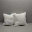 MIULEE Set of 2 Throw Pillow Inserts Premium Pillow Stuffer Square Form for Decorative Cushion Bed Couch Sofa 18x18 Inch