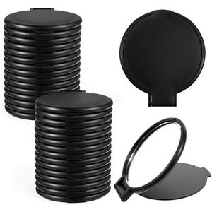 Amazon.com: LIQWEI 80Pcs Mini Folding Mirror for Purse, Round Makeup Mirror Portable Pocket Compact Travel Small Mirrors Mini Gifts for Women Adult Coworker Friends Halloween Christmas (2.5Inch, Black) : Beauty & Personal Care