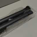 Vailge Room Divider Tension Rods, Premium Curtain Tension Rods,83-122 Inch,No Drilling, Adjustable Large Window Stall Tension Pole-Black
