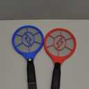 ZypplyPro Pack of 2 Electric Fly Swatter - Bug Zapper Racket with Protective net Layer  Fly Zapper for Indoor & Outdoor Use, Pest Control Mosquito Zapper and Insect Catcher Racket for Home and Patio