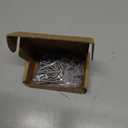 #8 x 2 Flat Head Self Tapping Screws, White Head Wood Screw, 304 Stainless Steel 18-8, Screwdriver Bit Included, 100 PCS