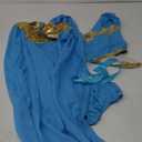 Arabian Princess Fairy Costume Set, Women Halloween Cosplay Dress up Outfit (Small)