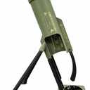 Mortar Bottle Opener Beer Bottle Mortar Opener Tube, 51mm Heavy Duty Tactical Cap Launcher Hands-Free, Funny Beer Bottles Opener For Bars Desks Shelves Green (Green-For Corona Beer 335ml)