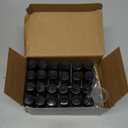 Mavogel 24pack, 10ml Roller Bottles for Essential Oils - Amber, Glass with Stainless Steel Roller Balls (3 Extra Roller Balls, 54 Pieces Labels, Opener, Funnel, Dropper, Brush Included)