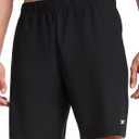 Reebok Men's Jumpstart 8 Short, Standard Fit, Lightweight Poly Fabric (Black, L)