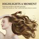 Natural Hair Repair Serum, Hair Growth Supplement for Hair Thinning, Vegan Women's Hair Treatment, Thicker Fuller Looking Hair, Gentle and Effective Hair Strengthening Products