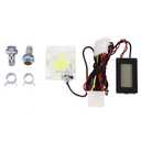 PC Water Cooling Thermometer, PC Computer 3 Way Meter Digital Thermometer for Water Cooling System Kit