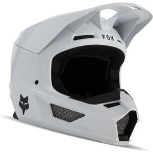 Fox Racing Unisex-Adult V Core MIPS Motocross Dirt Bike Helmet, Matte White (White, S)